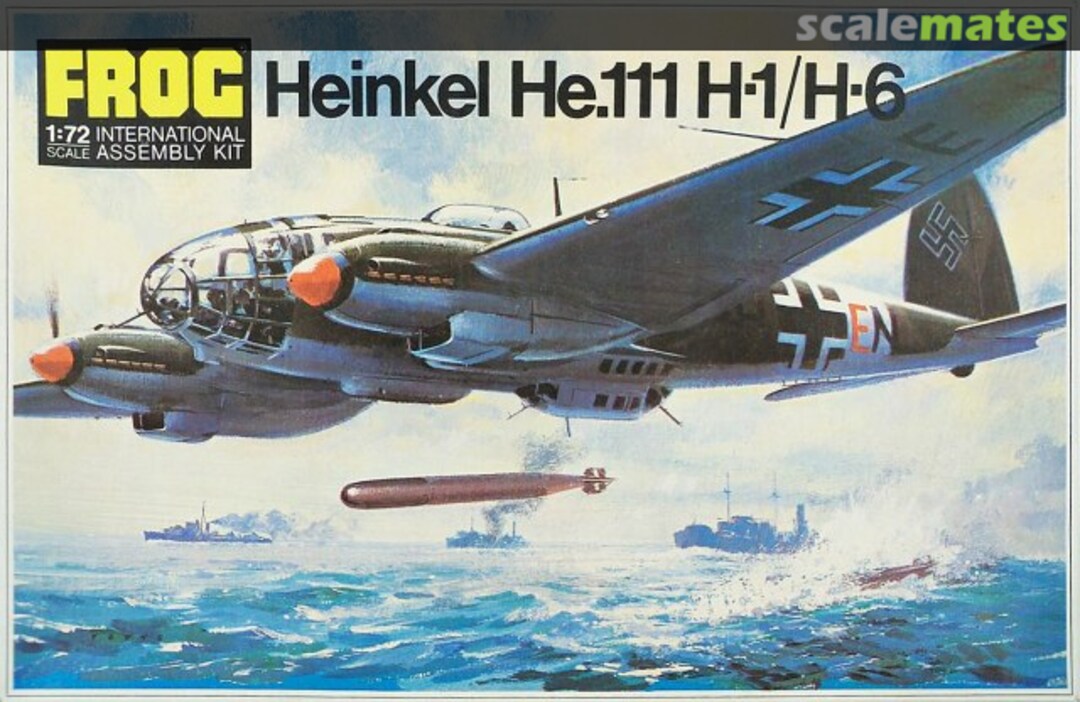 Boxart Heinkel He.111 H-1/H-6 F201 FROG