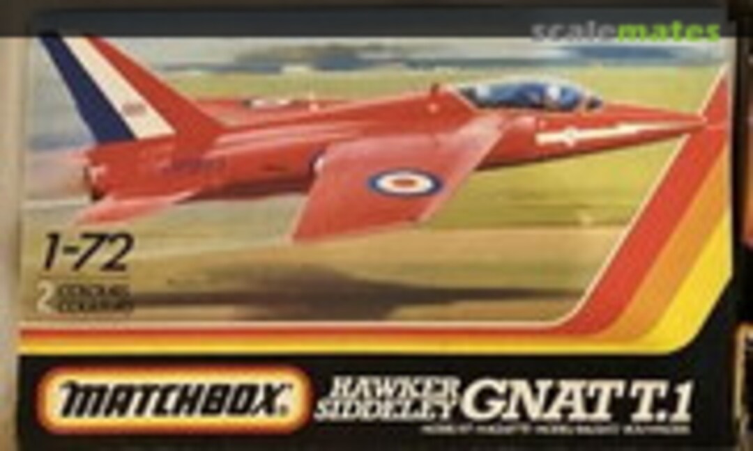 1:72 Hawker Siddeley Gnat T.1 (Matchbox PK-15)