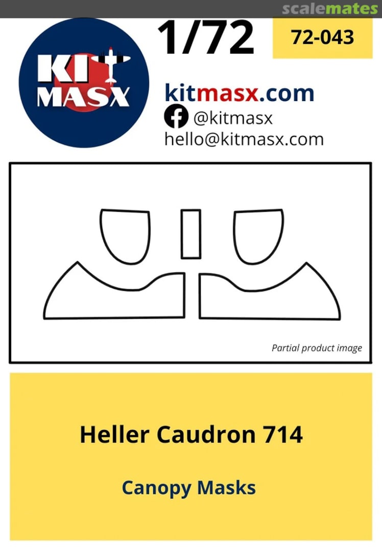 Boxart Caudron 714 72-043V Kit Masx