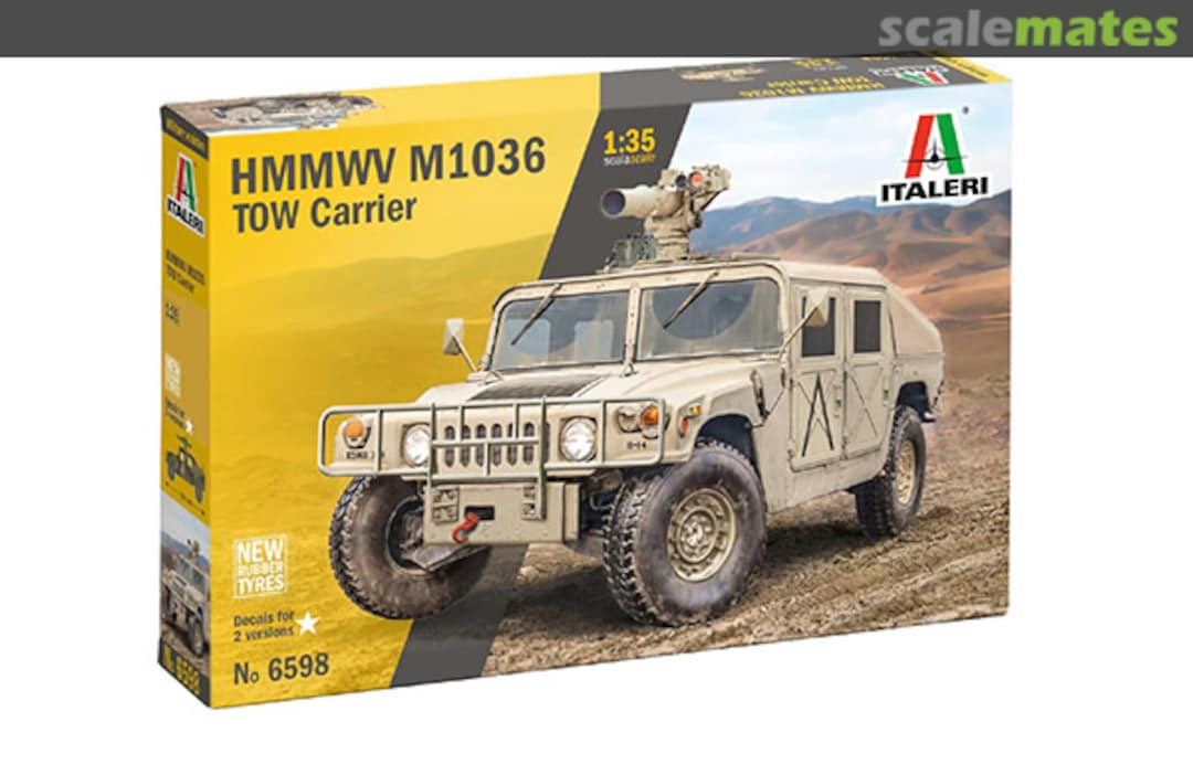 Boxart HMMWV M1036 6598 Italeri