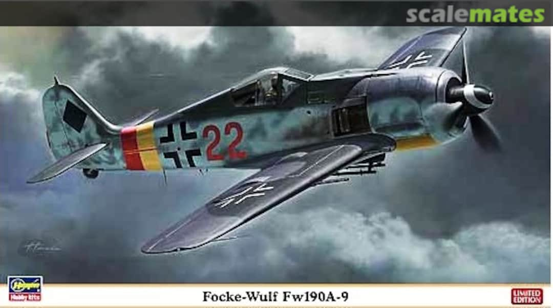 Boxart Focke-Wulf Fw190A-9 07312 Hasegawa