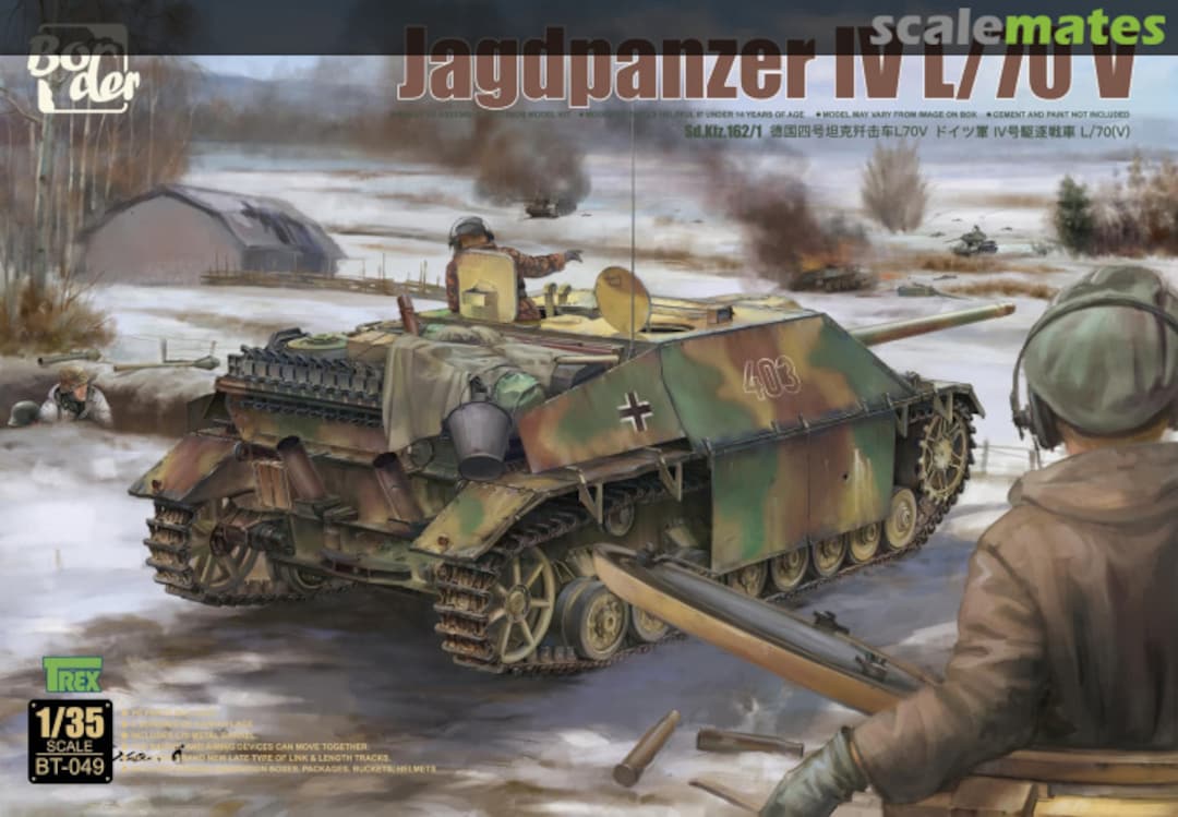 Boxart Jagdpanzer IV L/70 V BT-049 Border Model