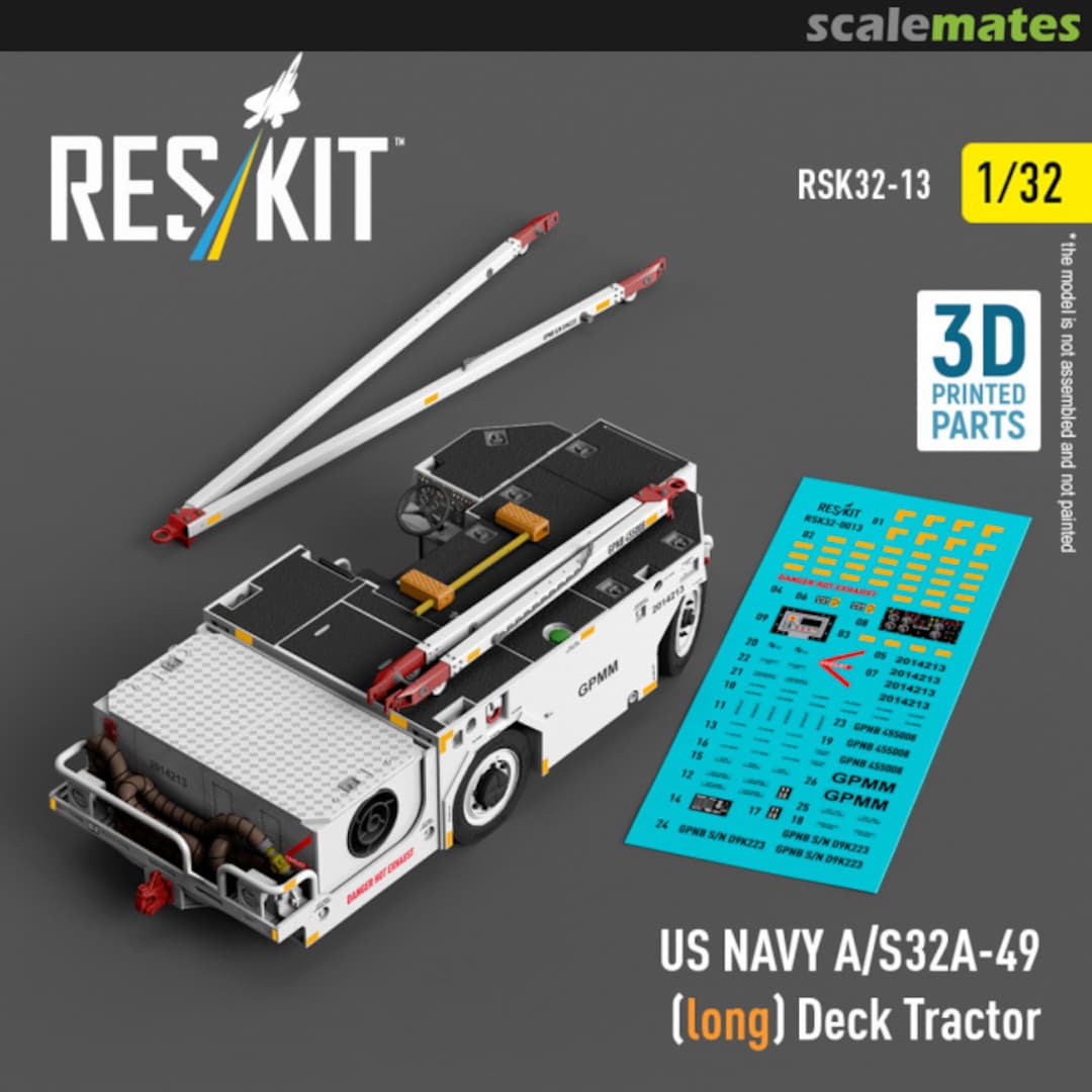 Boxart US NAVY A/S32A-49 (long) Deck Tractor RSK32-13 ResKit