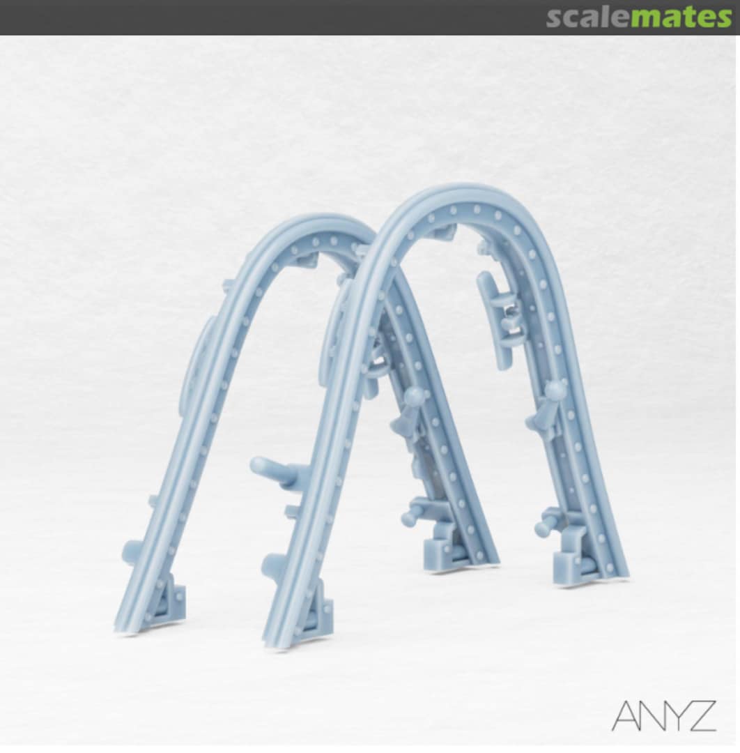 Boxart F4U-1A/2 Corsair canopy frames (2x) AND057 ANYZ