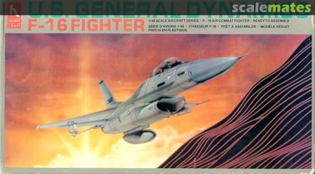 Boxart F-16 Fighter HC1510 Hobbycraft