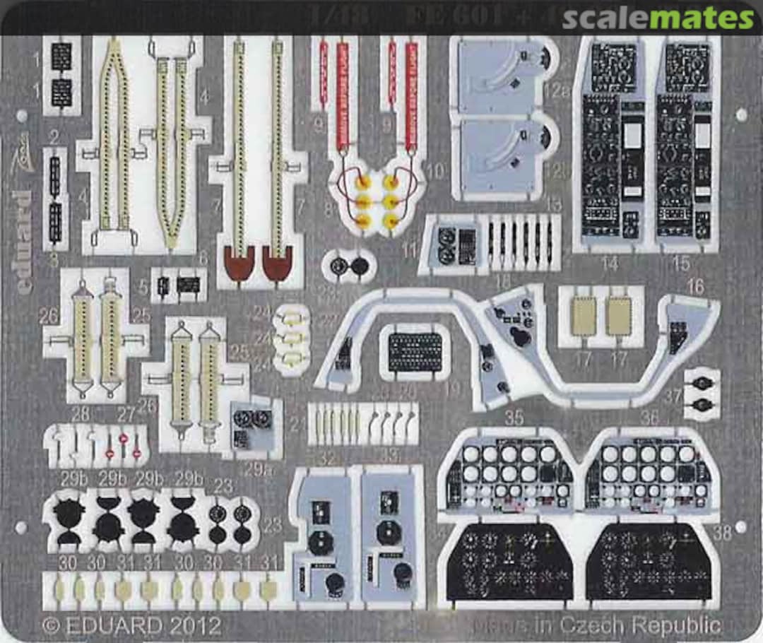 Boxart T-28 S.A. Zoom FE601 Eduard