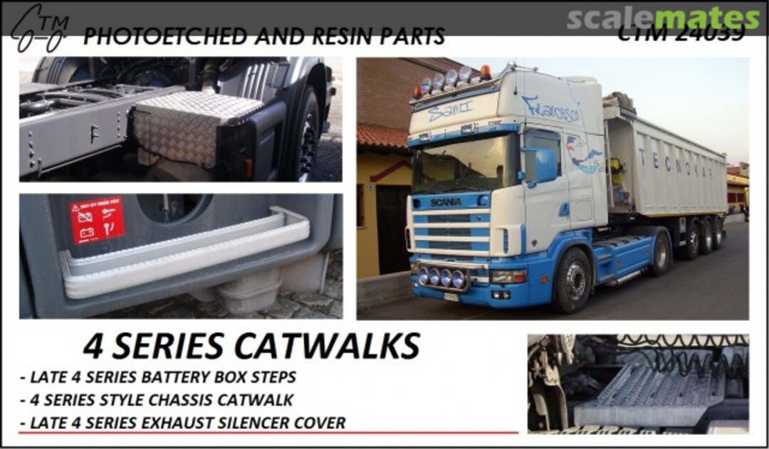 Boxart Scania 4 Series Catwalks CTM 24039 Czech Truck Model