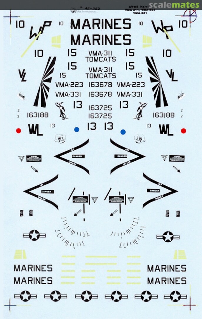 Boxart AV-8B Harrier 48-0352 SuperScale International