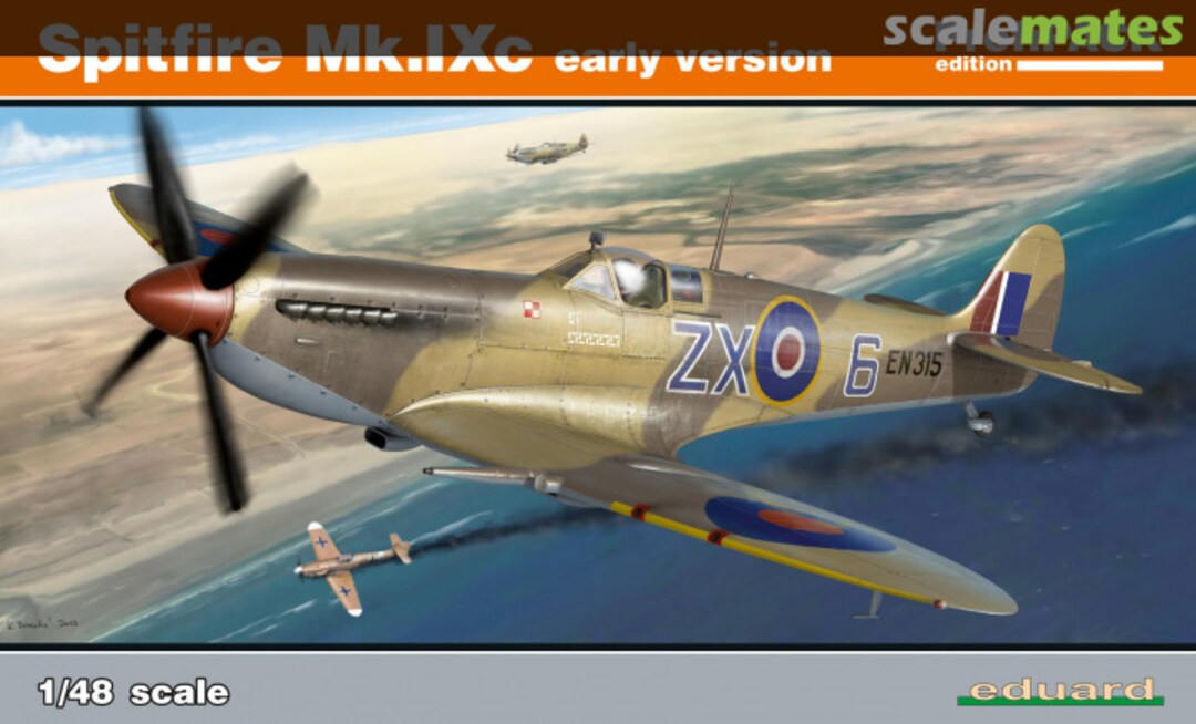 Boxart Spitfire Mk.IXc early version 8282 Eduard