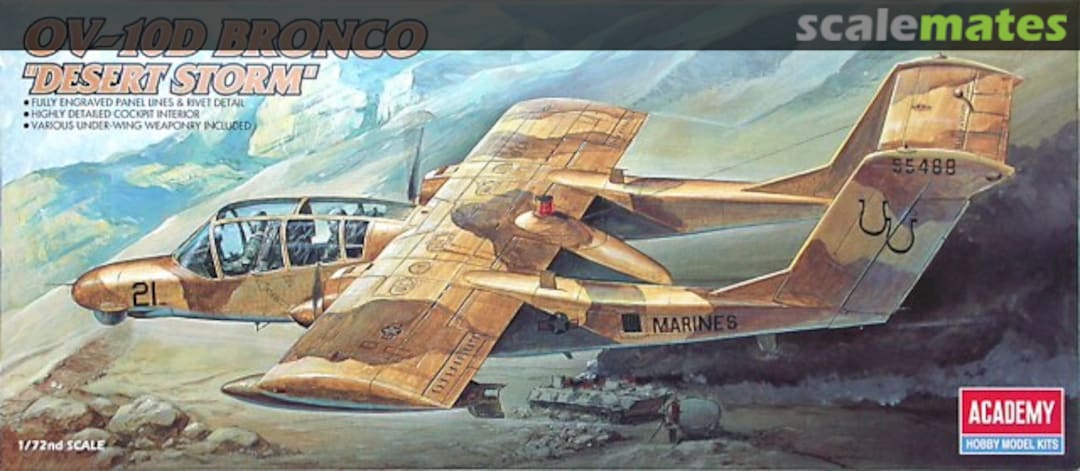 Boxart OV-10D Bronco 1680 Academy