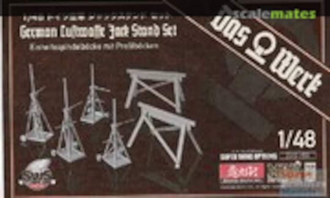 Luftwaffe Jack Stand Set (Zoukei-Mura SWS-M03)