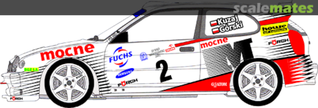 Boxart Toyota Corolla WRC (K-AM 738) "mocne" 24097 MF-Zone