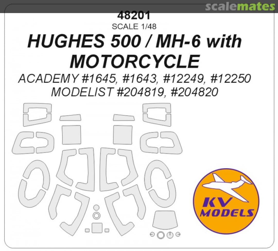 Boxart Hughes 500 / MH-6 48201 KV Models