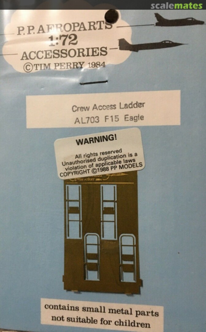 Boxart Crew Access Ladder F15 Eagle AL703 P.P. Aeroparts