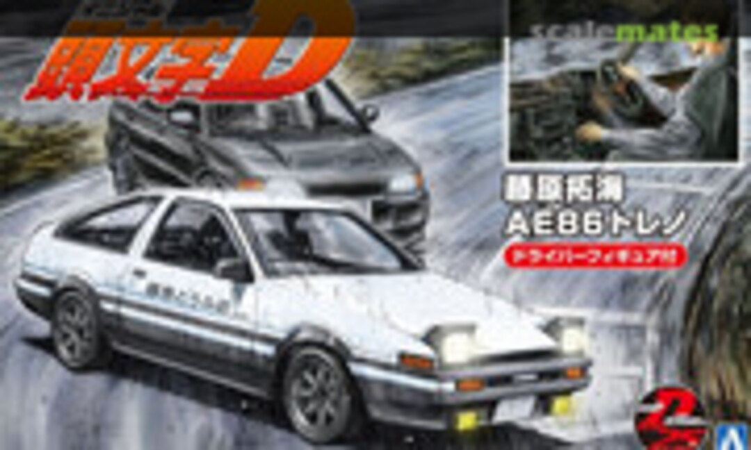 1:24 Takumi Fujiwara Sprinter Trueno AE86 (Aoshima 059548)