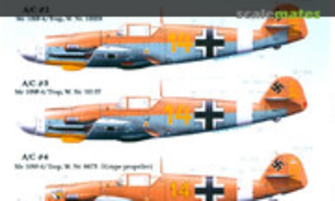 1:48 Messerschmitt Me 109 Part 7 (Lifelike Decals 48-035)