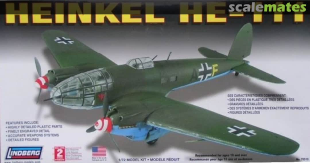 Boxart Heinkel He-111 70510 Lindberg