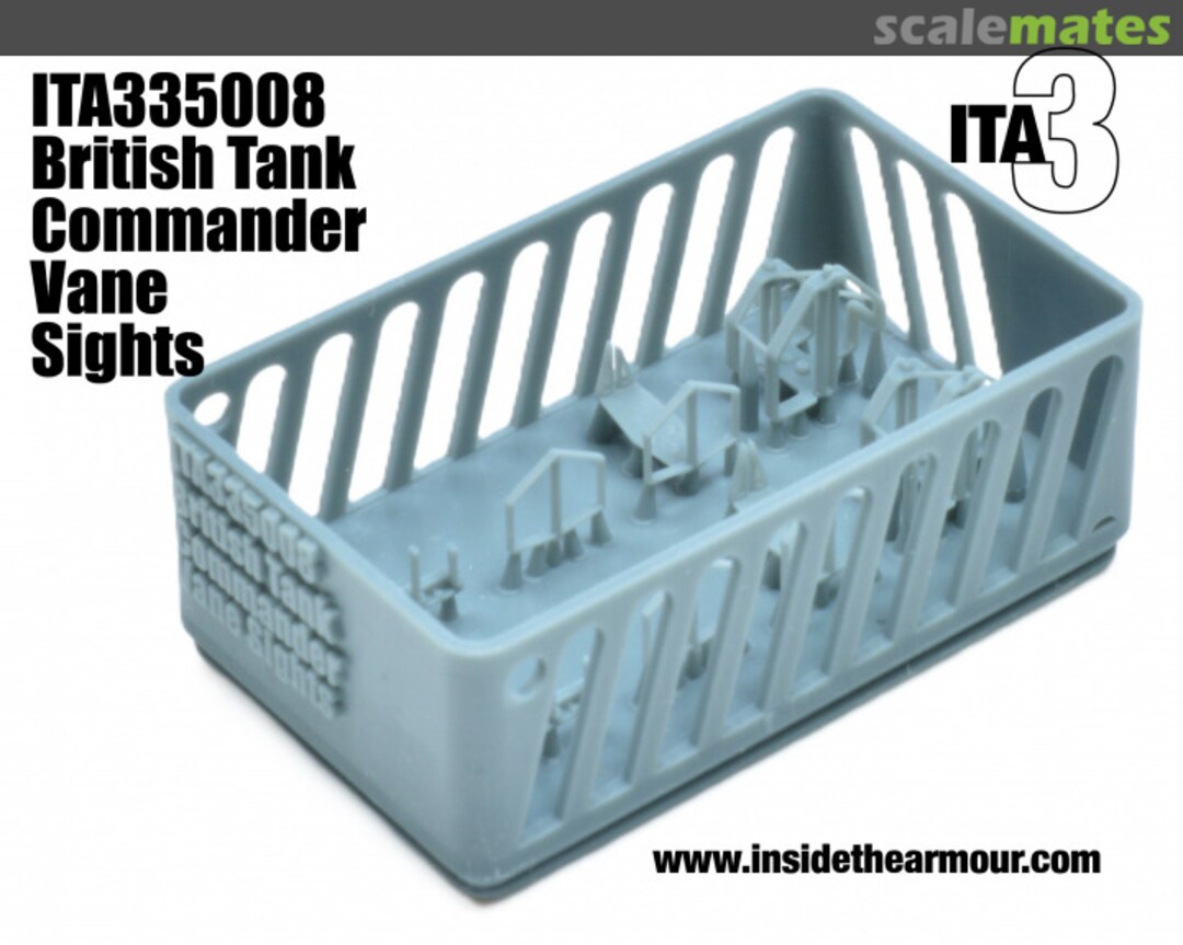 Boxart British Tank Commander Vane Sights ITA335008 Inside the Armour ITA3