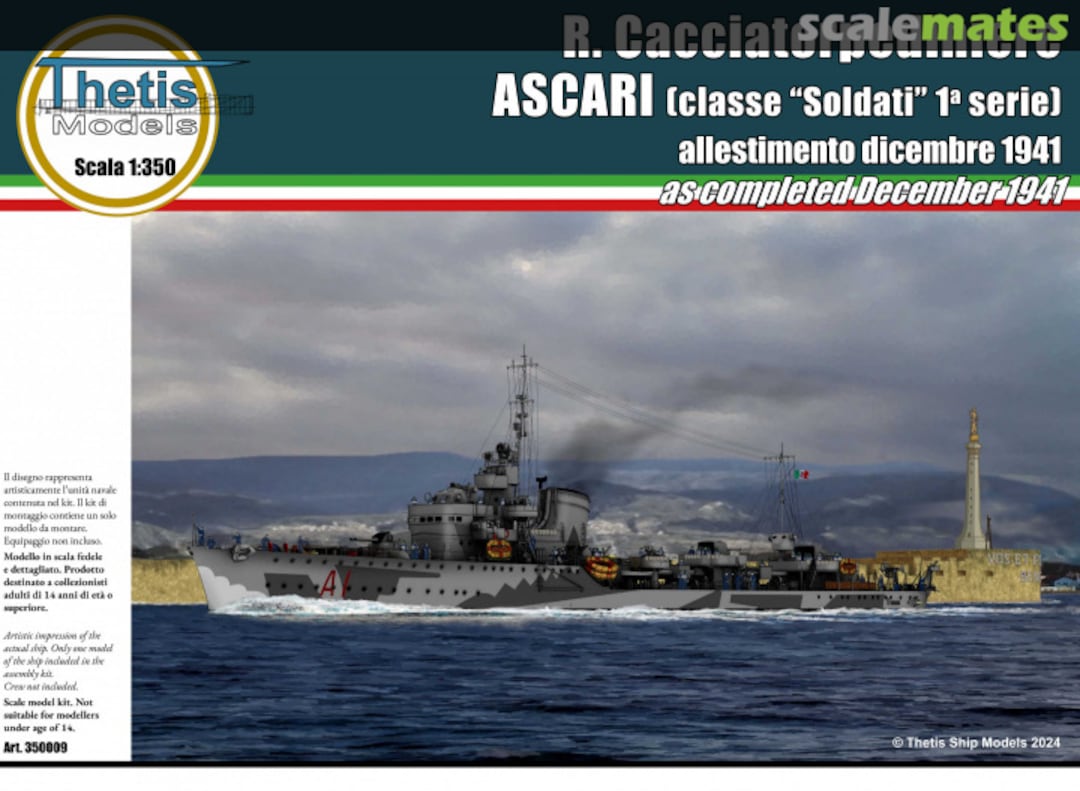 Boxart Ascari TM350-009 Thetis Models