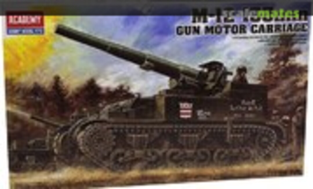 1:35 M-12 155mm Gun Motor Carriage (Academy 13268)