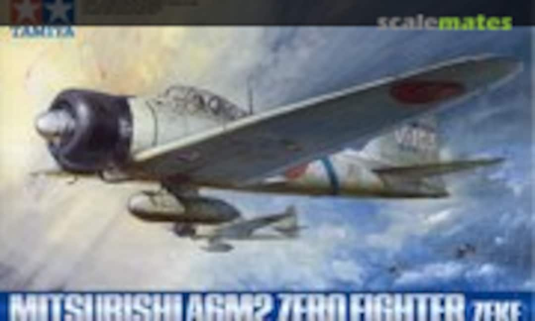 1:48 Mitsubishi A6M2 Zero Fighter (Zeke) (Tamiya 61016)