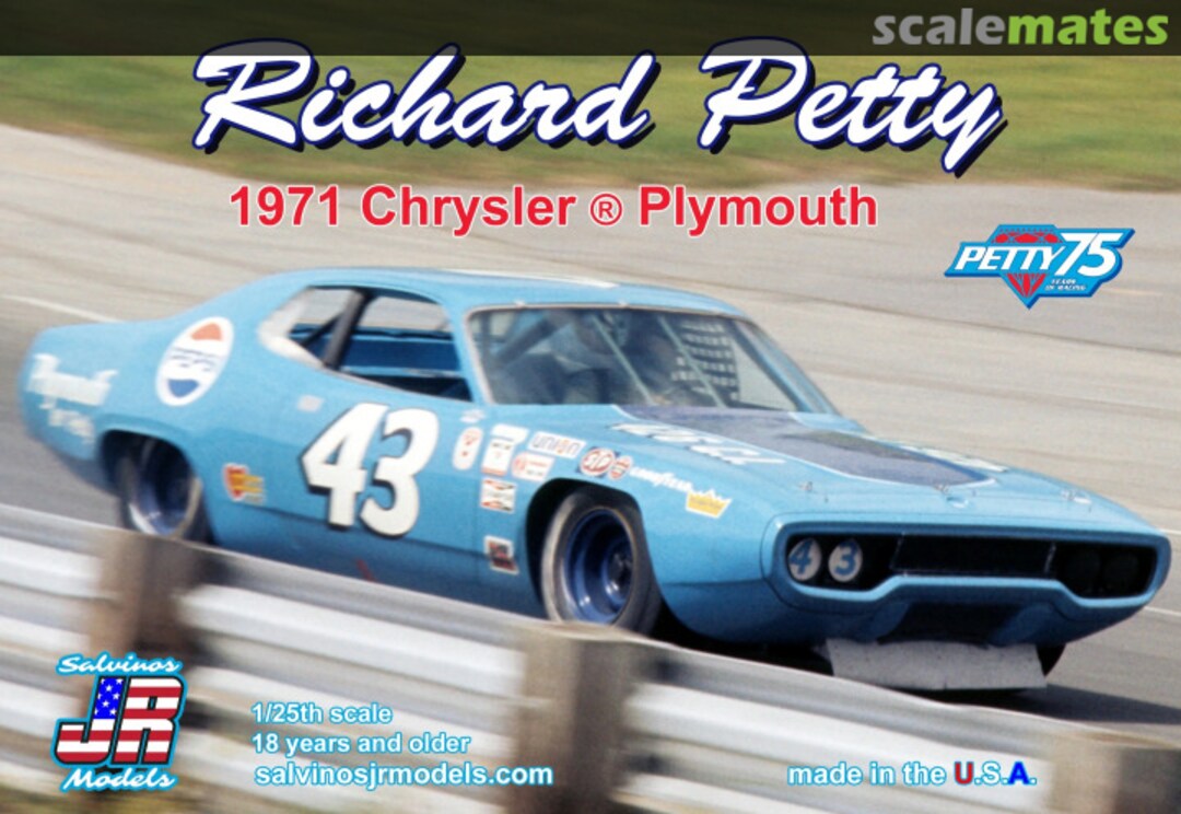 Boxart 1971 Plymouth Roadrunner RPCP1971C Salvinos JR Models