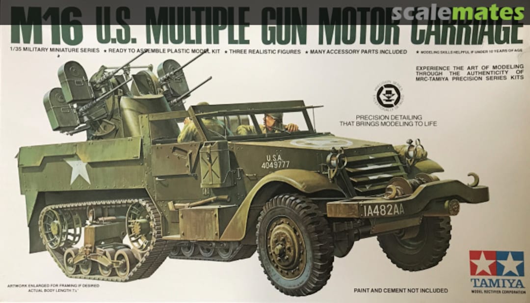 Boxart M16 MM-181A Tamiya/MRC