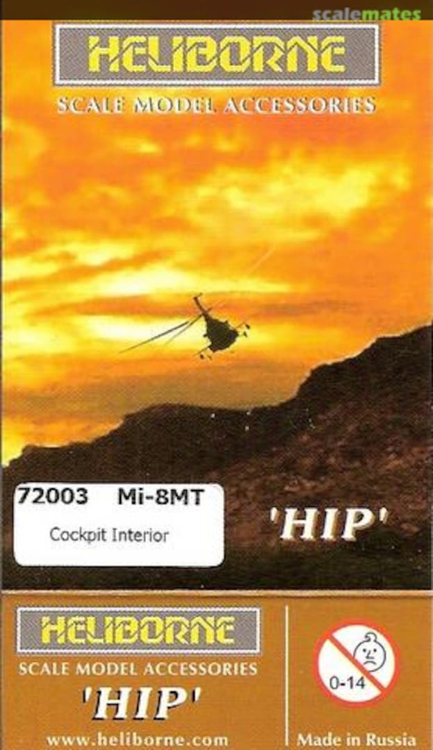 Boxart Mil Mi-8MT Hip 72003 Heliborne