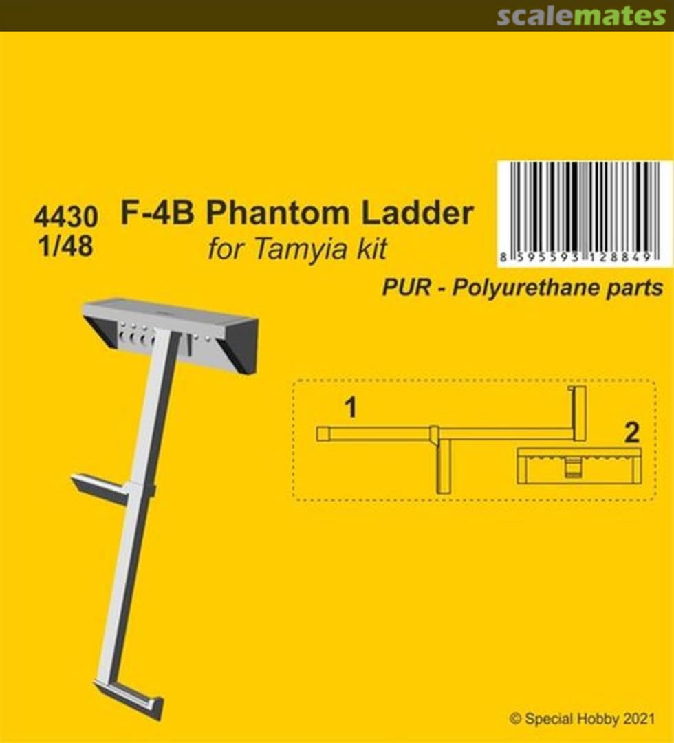 Boxart F-4B Phantom Ladder 4430 CMK