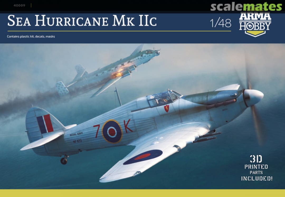 Boxart Sea Hurricane Mk IIc 40009 Arma Hobby