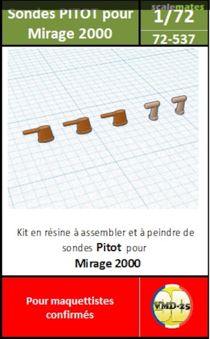 Boxart Ensemble de Sondes Pour Mirage 2000 72-537 VMD25_3D