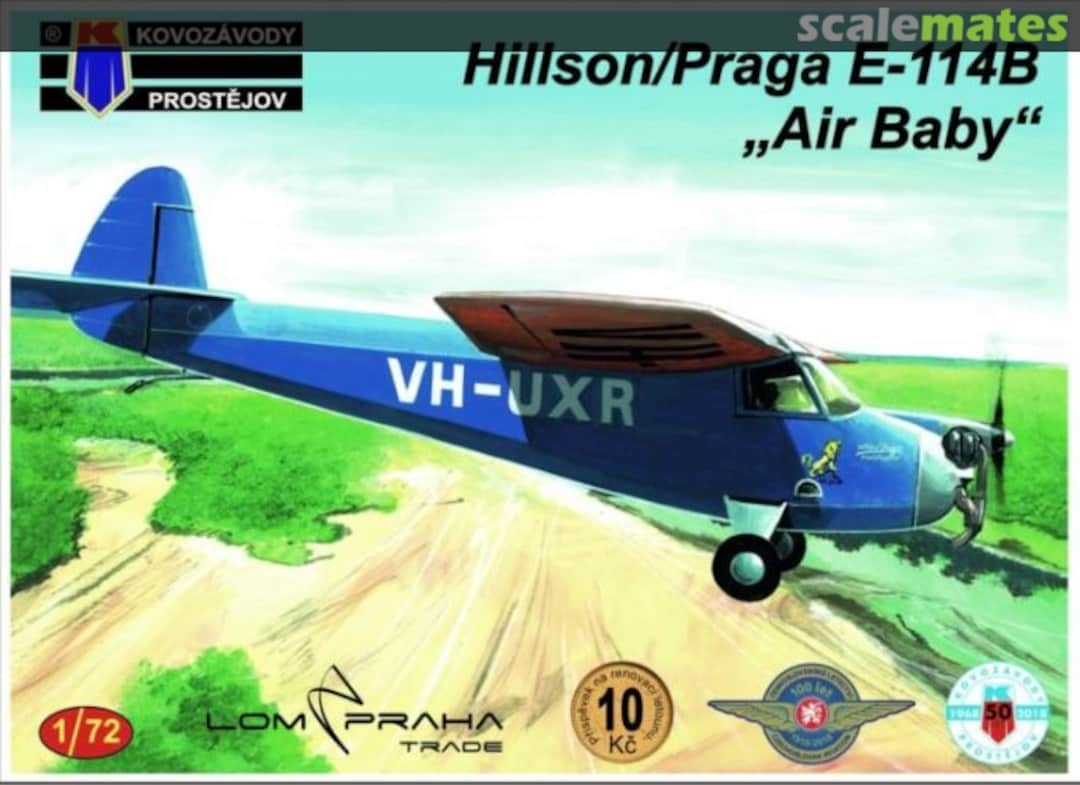 Boxart Hilson/Praga E-114B "Air Baby" KPM0094 Kovozávody Prostějov