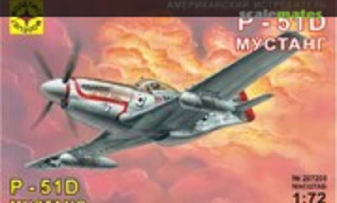 1:72 P-51D Mustang (Modelist 207208)