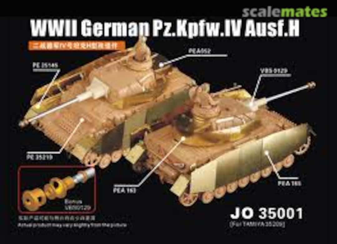 Boxart Panzerkampfwagen IV Ausf.H JO35001 Voyager Model