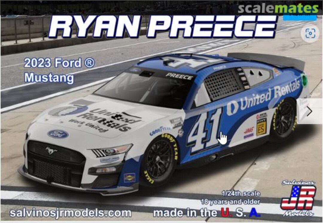 Boxart Ryan Preece SHF2023RPP Salvinos JR Models