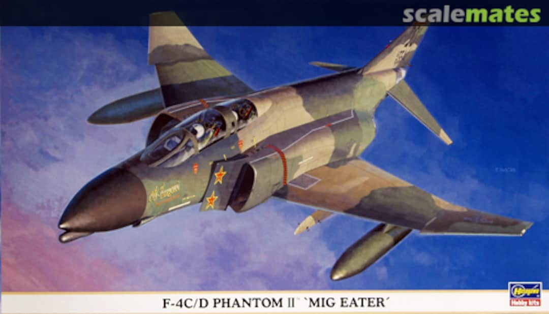 Boxart F-4C/D Phantom II 'MiG Eater' 00798 Hasegawa