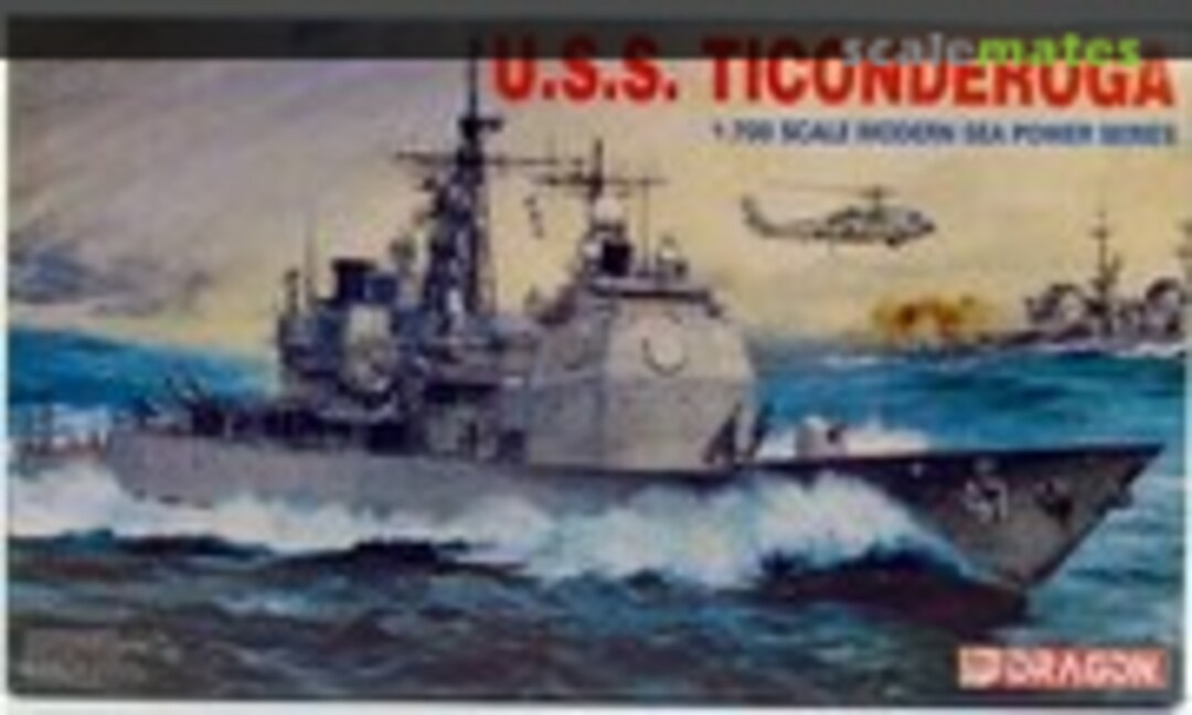 1:700 USS Ticonderoga CG-47 (Dragon 7018)