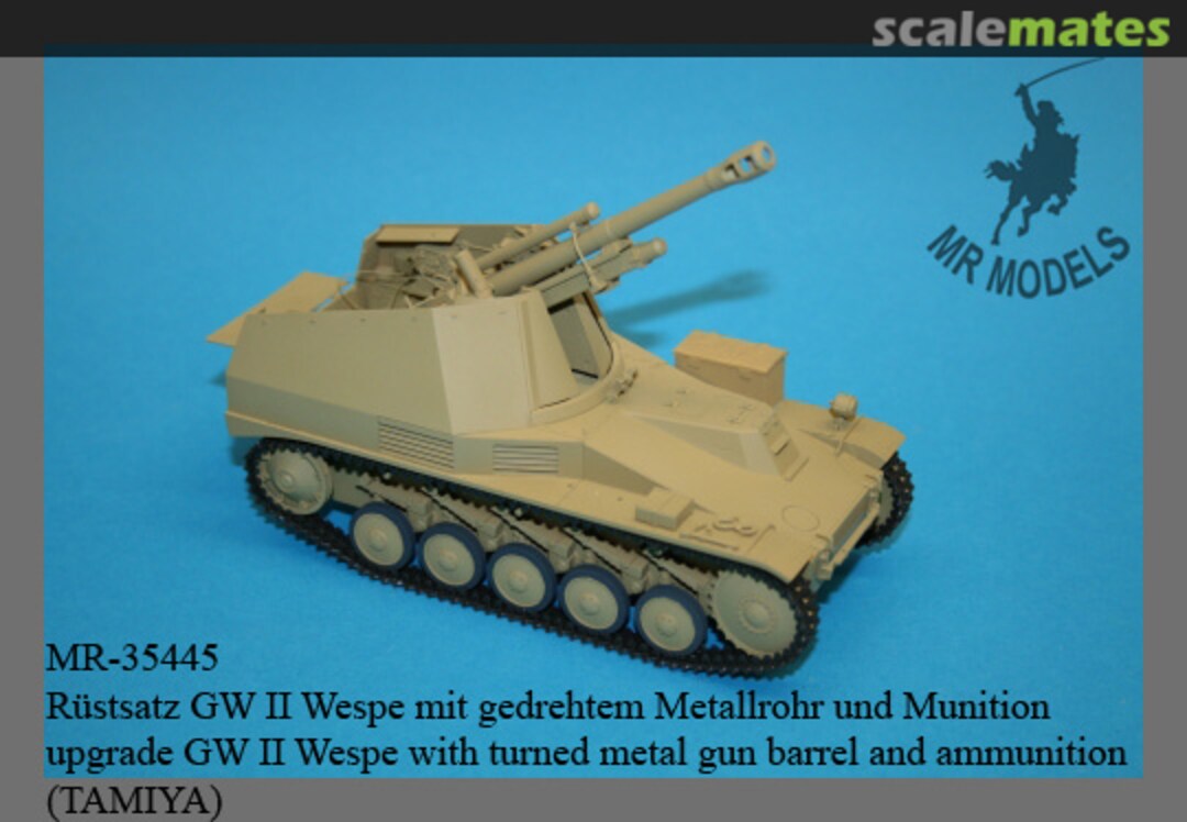 Boxart Upgrade Geschützwagen II Wespe MR-35445 MR Modellbau