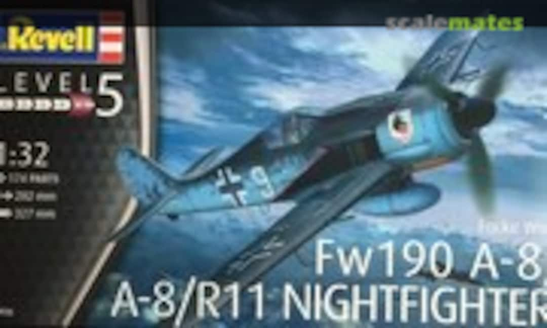 1:32 Focke Wulf Fw190 A-8, A-8/R11 Nightfighter (Revell 03926)