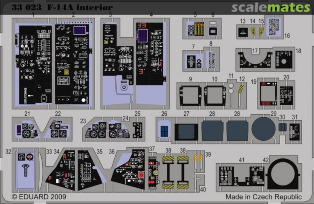 Boxart F-14A interior S.A. Zoom 33023 Eduard