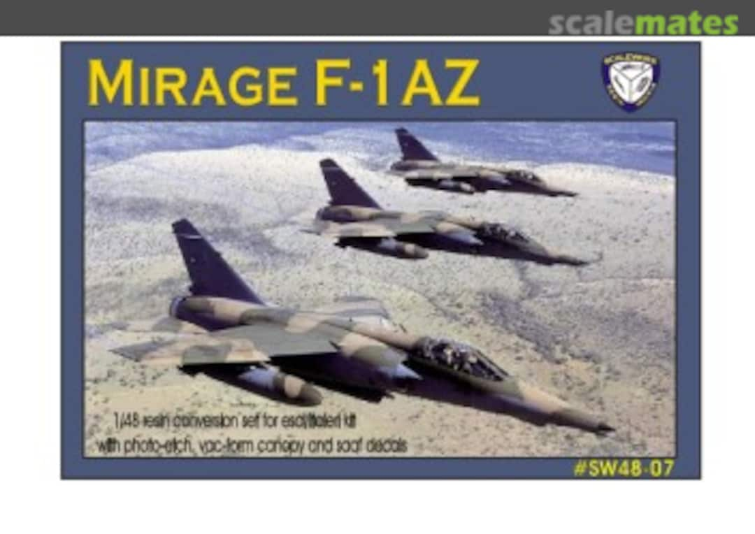 Boxart Mirage F-1AZ SW48-07 ScaleWorx