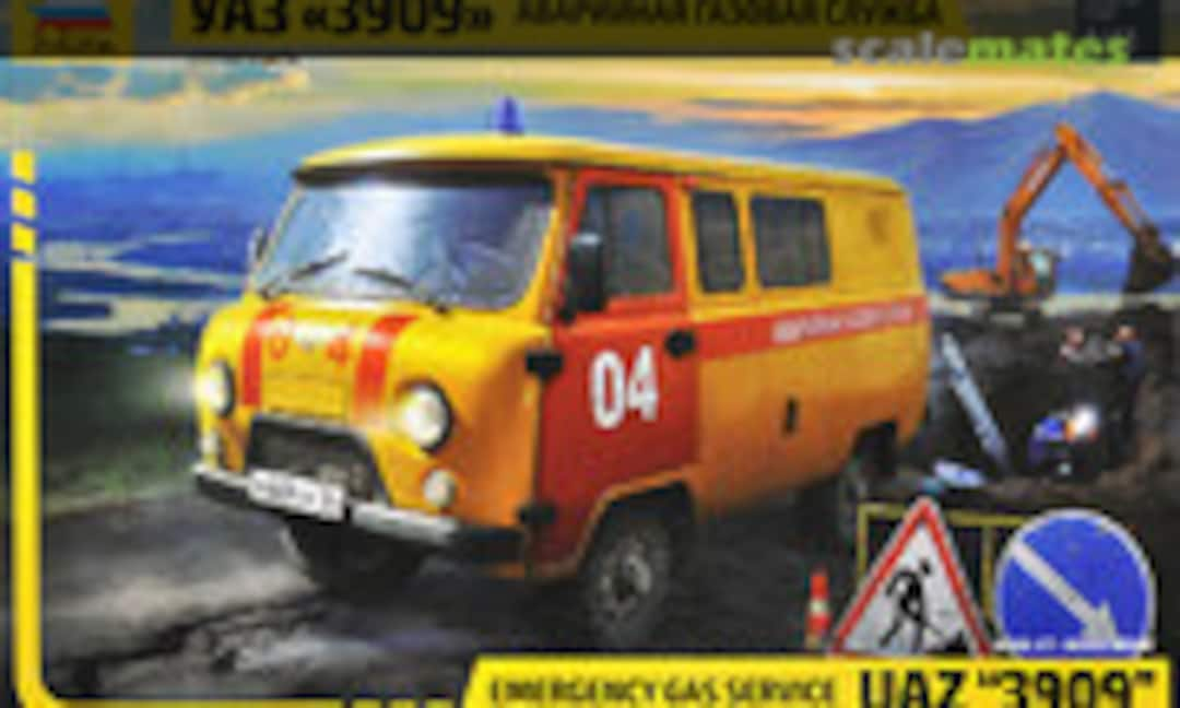 1:43 UAZ 3909 (Zvezda 43003)