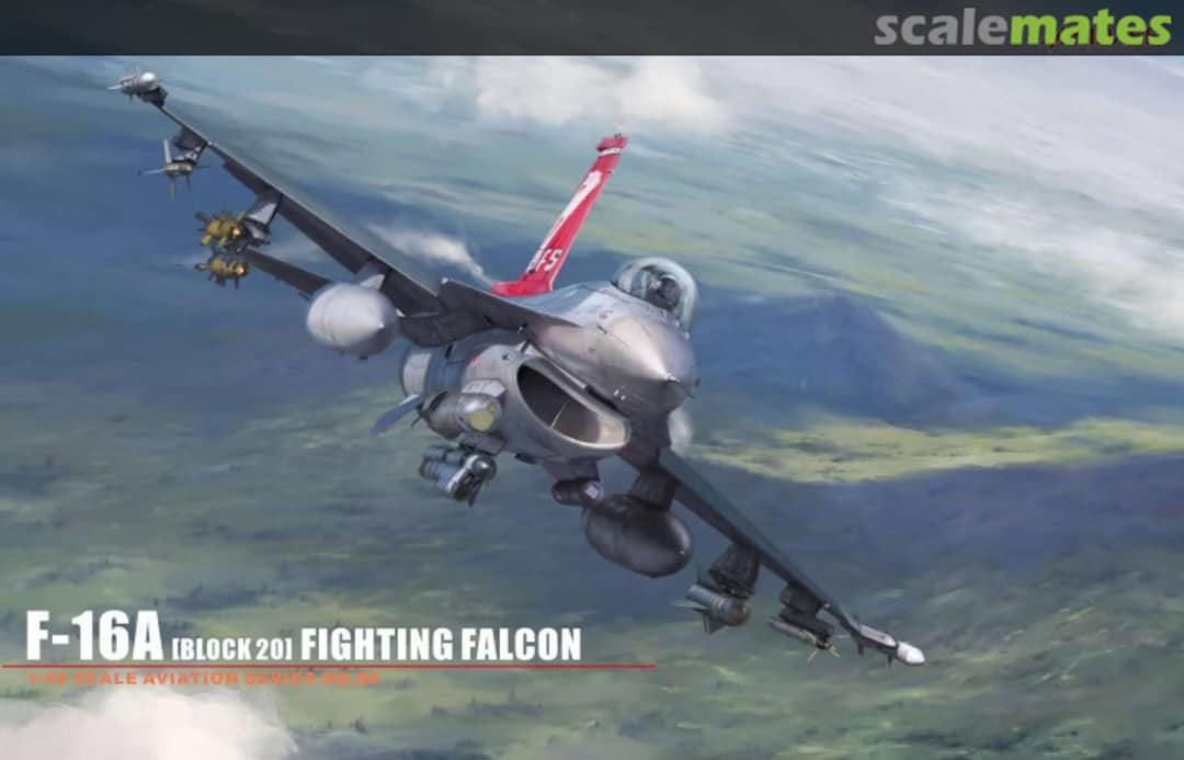 Boxart F-16 Block 20 Fighting Falcon 8006 Minibase