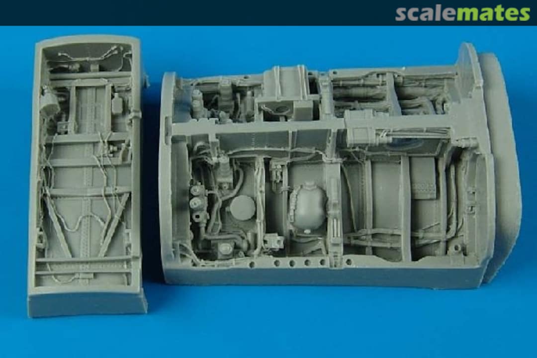 Boxart Mitsubishi F-2A/B wheel bays 4384 Aires