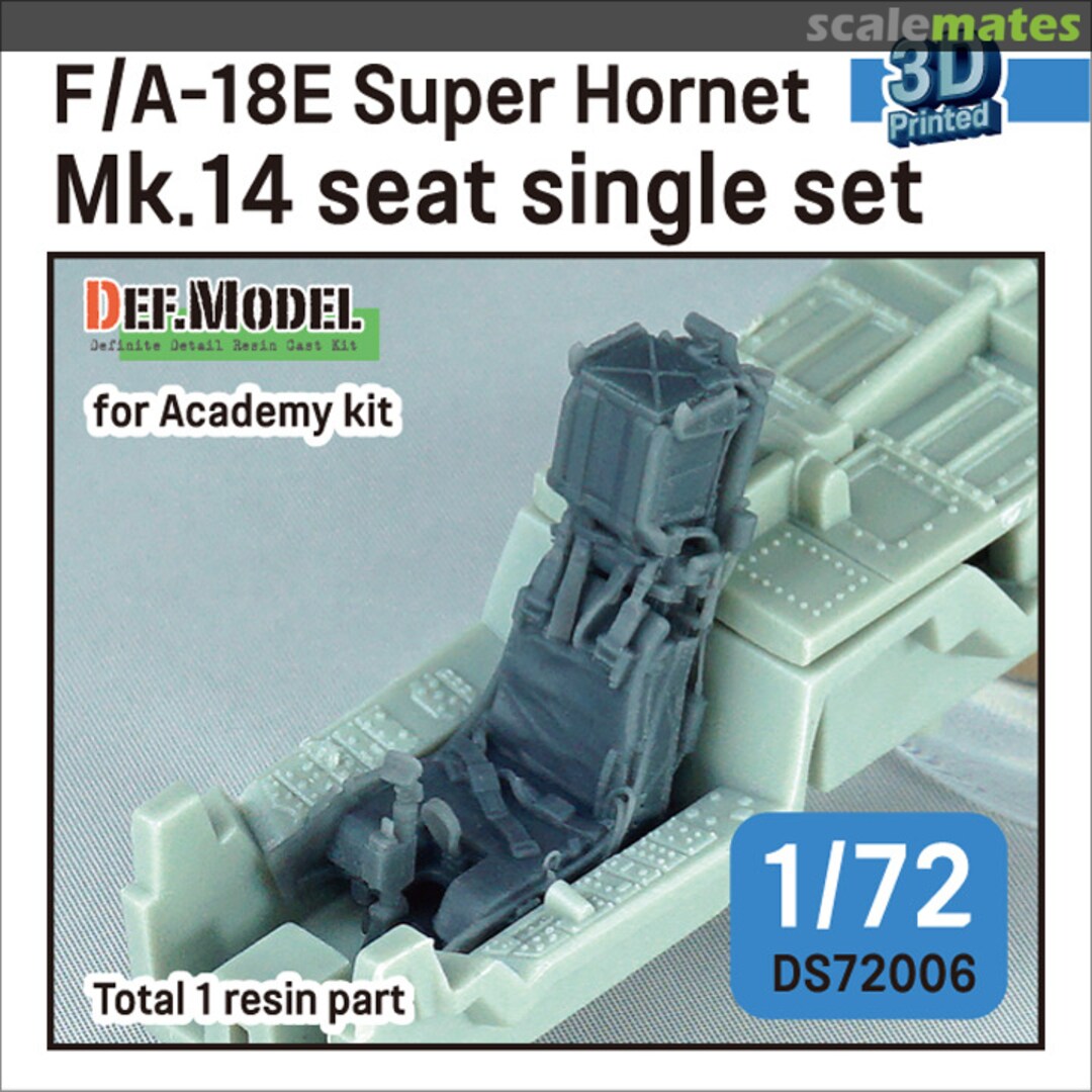 Boxart F/A-18E Super Hornet Mk.14 Ejection seat / single DS72006 Def.Model