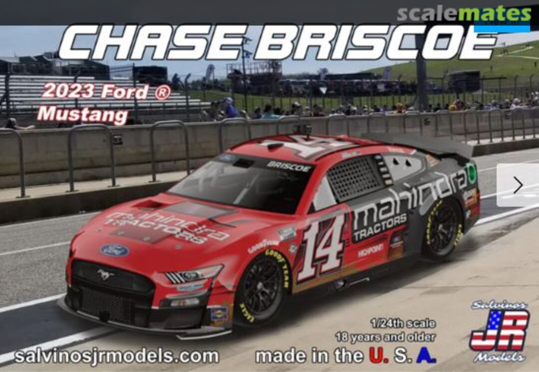 Boxart Chase Briscoe SHF2023CBP Salvinos JR Models