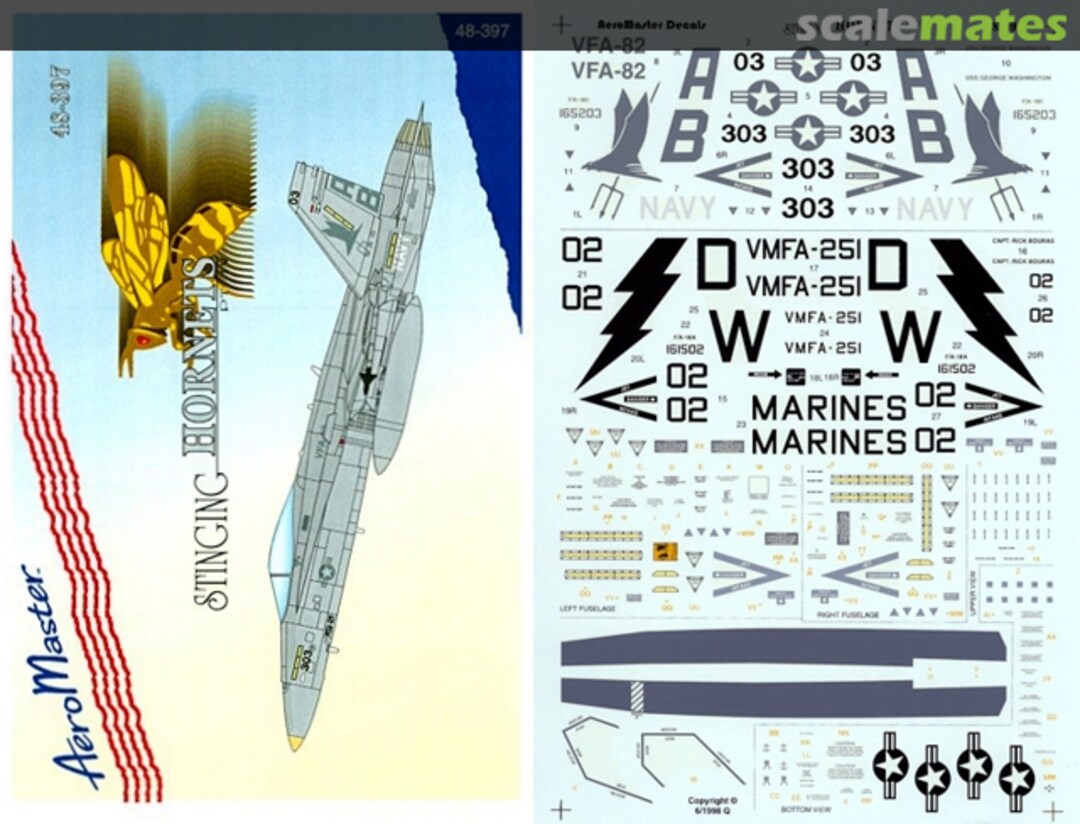 Boxart Stinging Hornets Pt. IV 48-397 AeroMaster