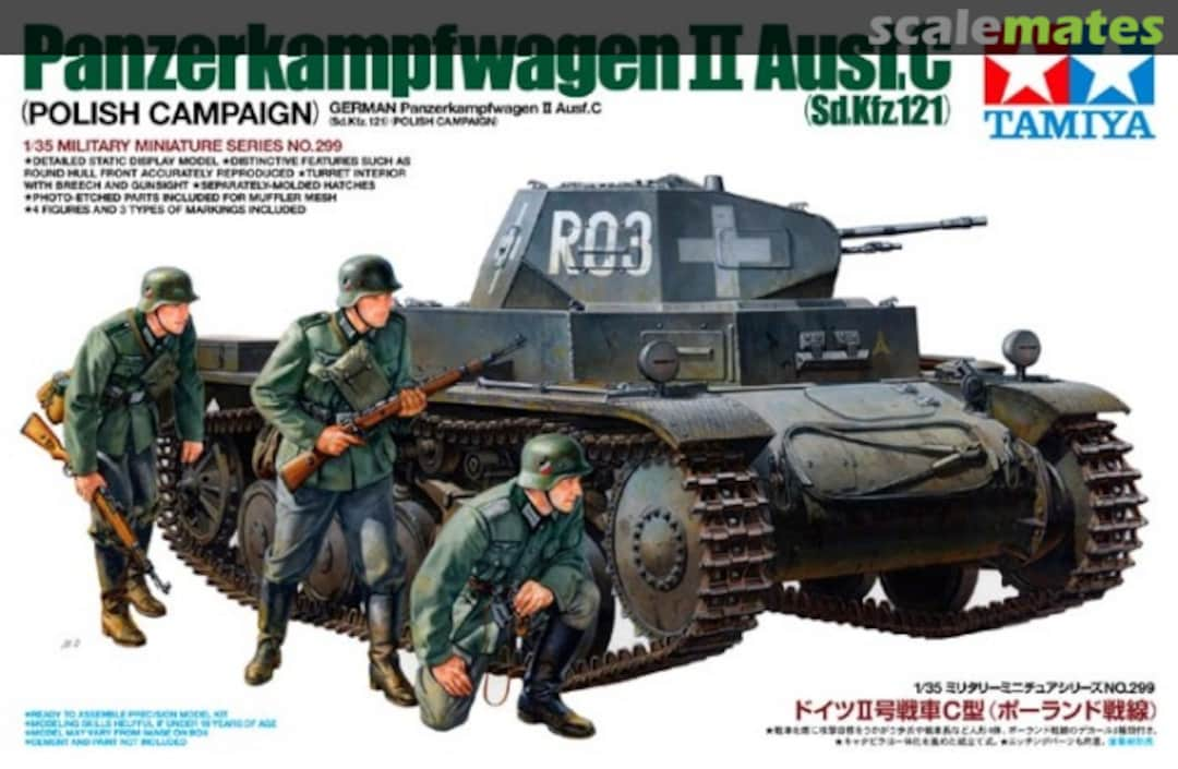 Boxart Panzerkampfwagen II Ausf. C 35299 Tamiya