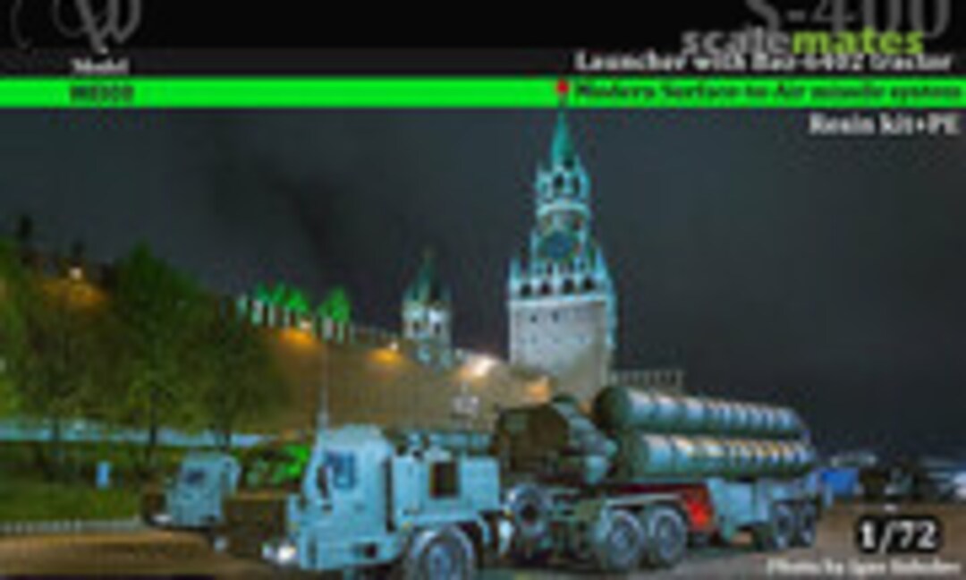 S-400 Launcher with Baz-6402 tractor (W-Model WB08)