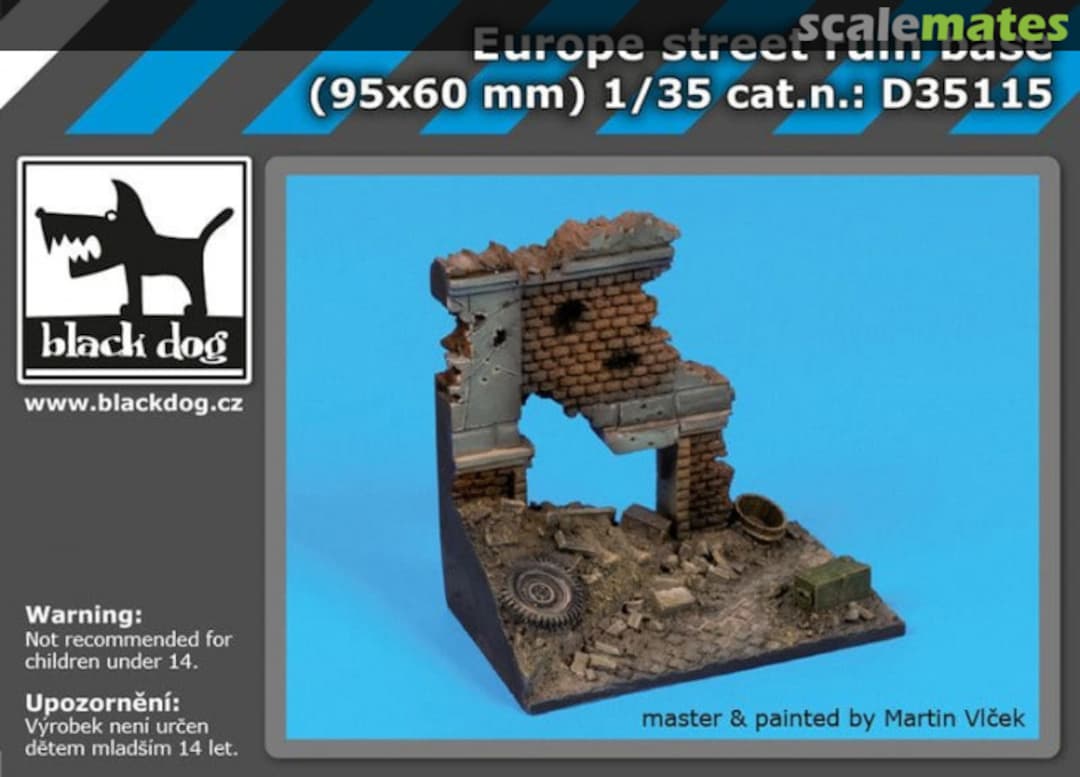 Boxart Europe street ruin base D35115 Black Dog